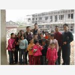 001 Bishop Liao (in red) & BD at Wufa Pri. School - 24 April 08.jpg